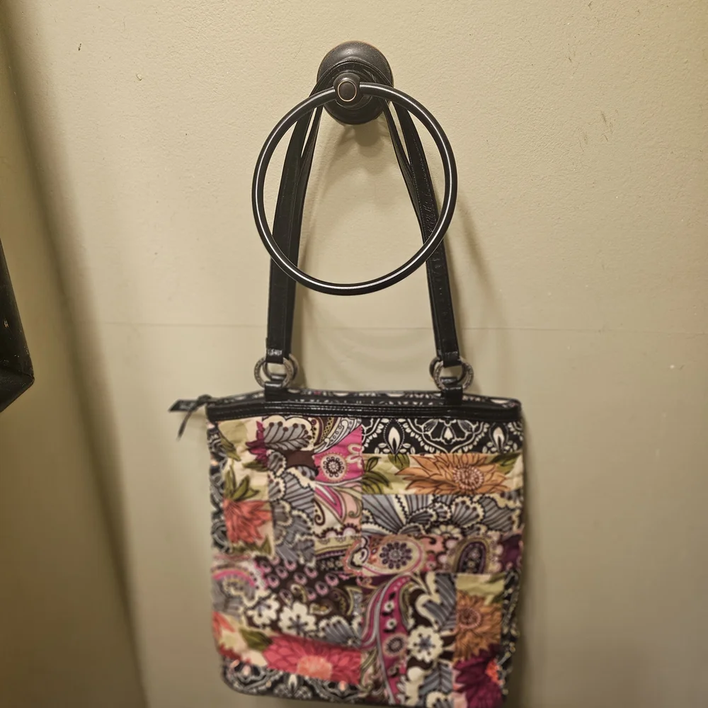 Vera Bradley Multicolor Floral Tote Bag - Picture 7 of 7
